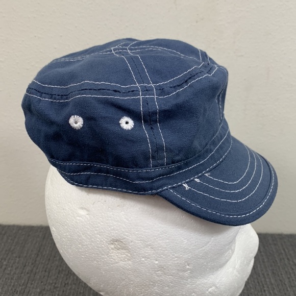 Cadet Hat Infant Size 12-18 mos Blue Adjustable Strapback Cap - Picture 8 of 13